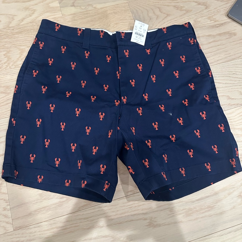 J.Crew factory lobster shorts